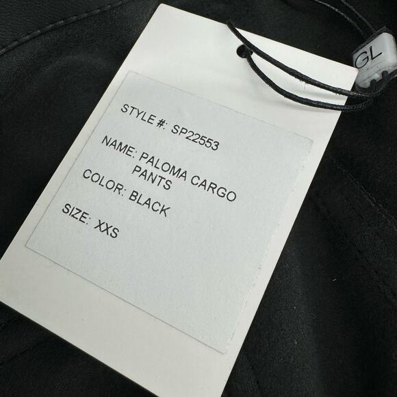 Generation Love Paloma Cargo Pants Black Size XXS‎ NEW - Picture 3 of 8